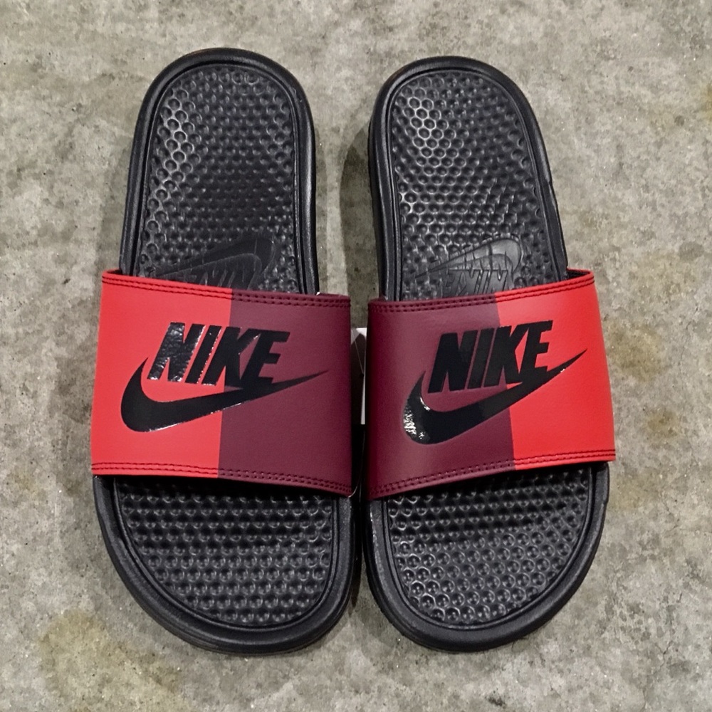 NIKE SCARFACE STYLE BENASSI SLIDES JUST DO IT JDI